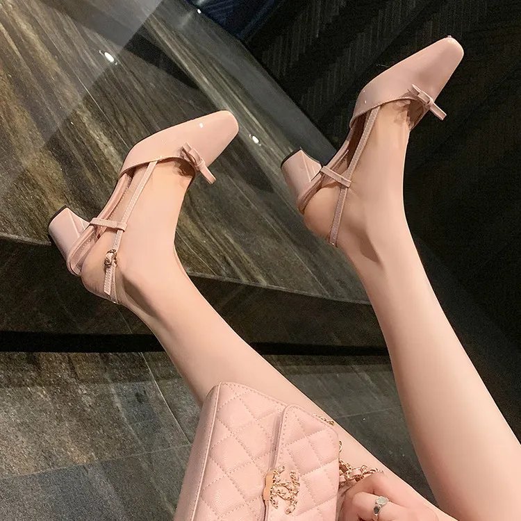 Schilling Chunky Heel High Heels 6cm Women's-10