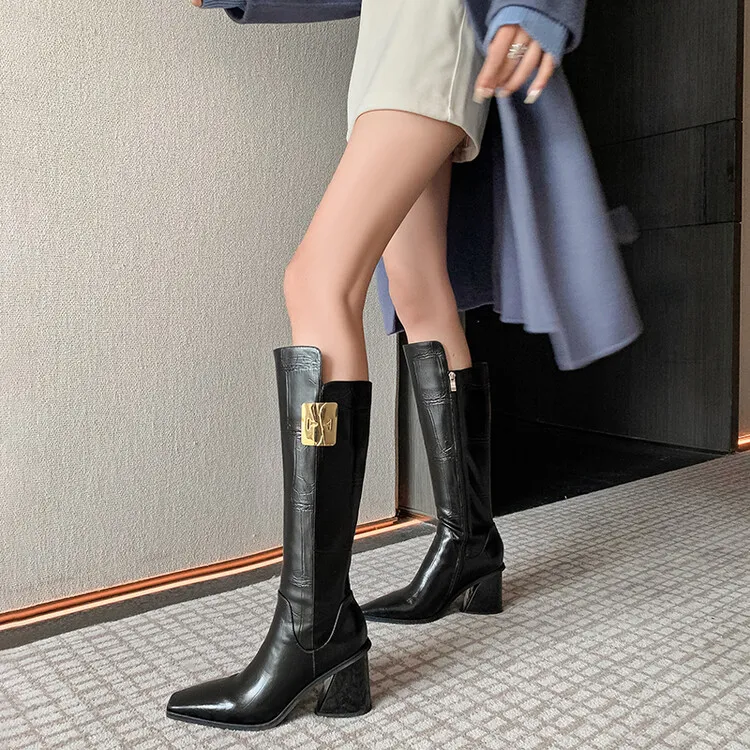 Schilling Knee high Boots 7.5cm Women's-7