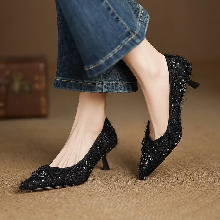 Schilling Slim Heel High Heels 5.5cm Women's-1
