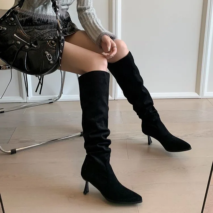 Schilling Over the knee Boots 6.5cm Women's-5