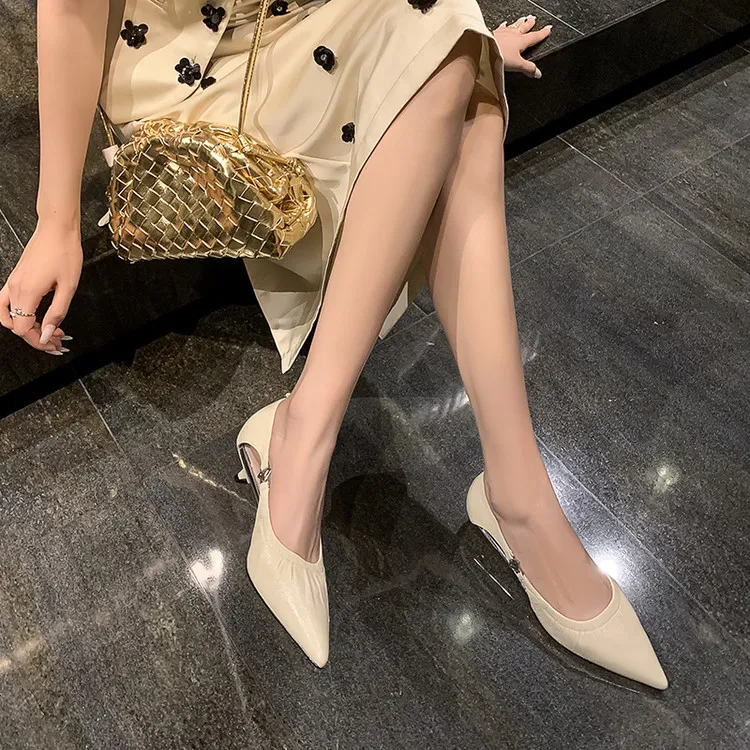 Schilling Chunky Heel High Heels Women's-2