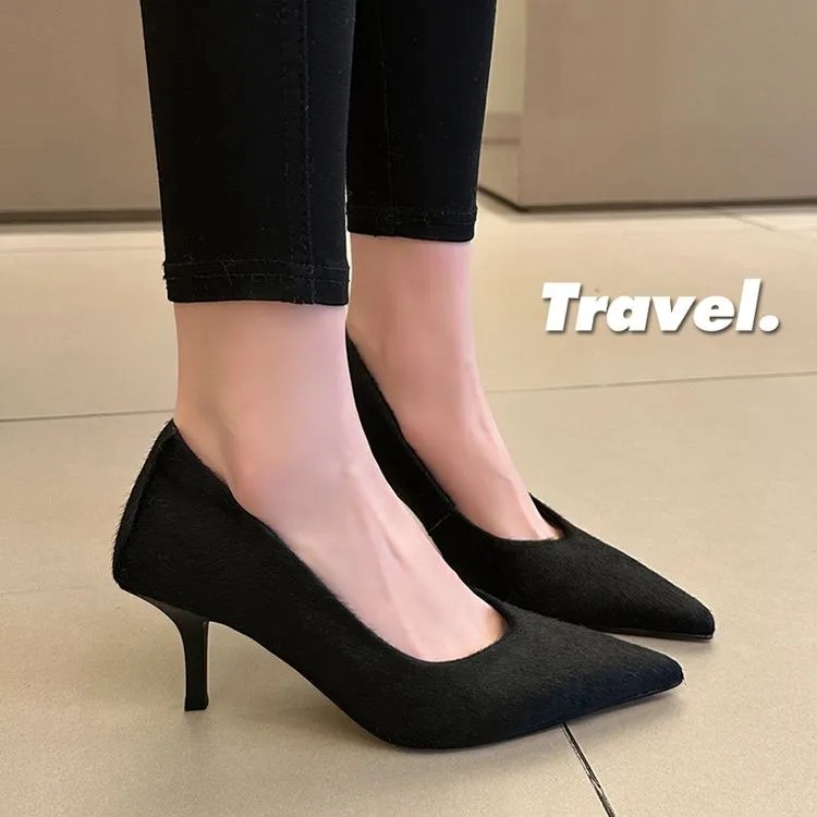 Schilling Slim Heel High Heels 6.5cm Women's-7