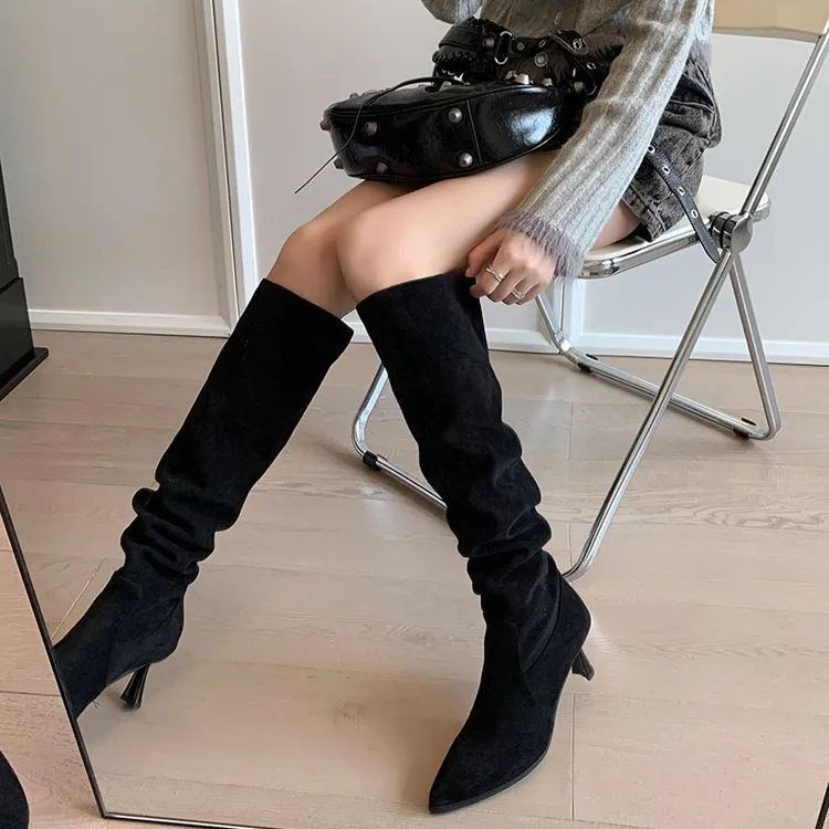 Schilling Over the knee Boots 6.5cm Women's-4