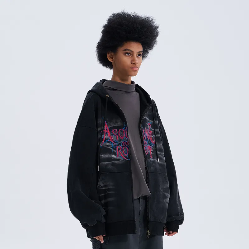 A SQUARE ROOT Sweatshirt Unisex Black Gray Color-4