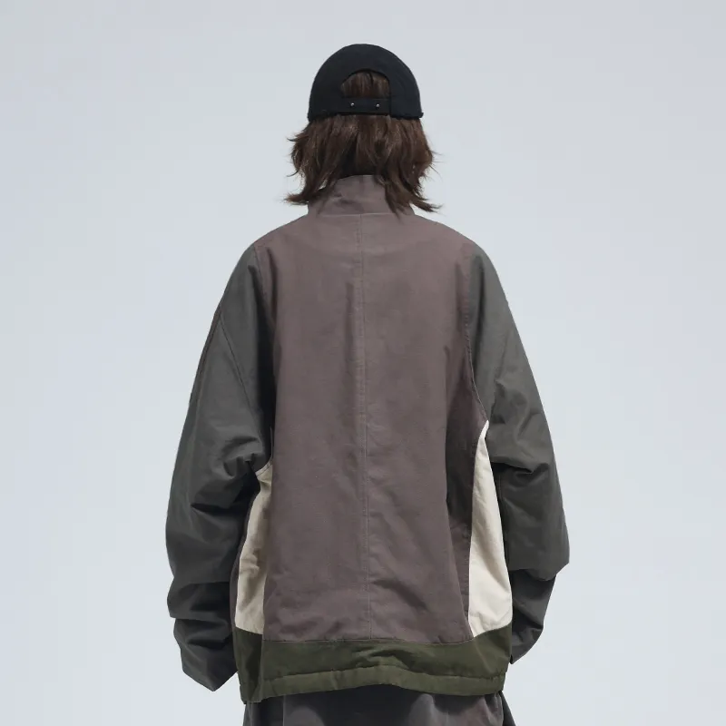 A SQUARE ROOT Jacket Unisex Dark Purple-3
