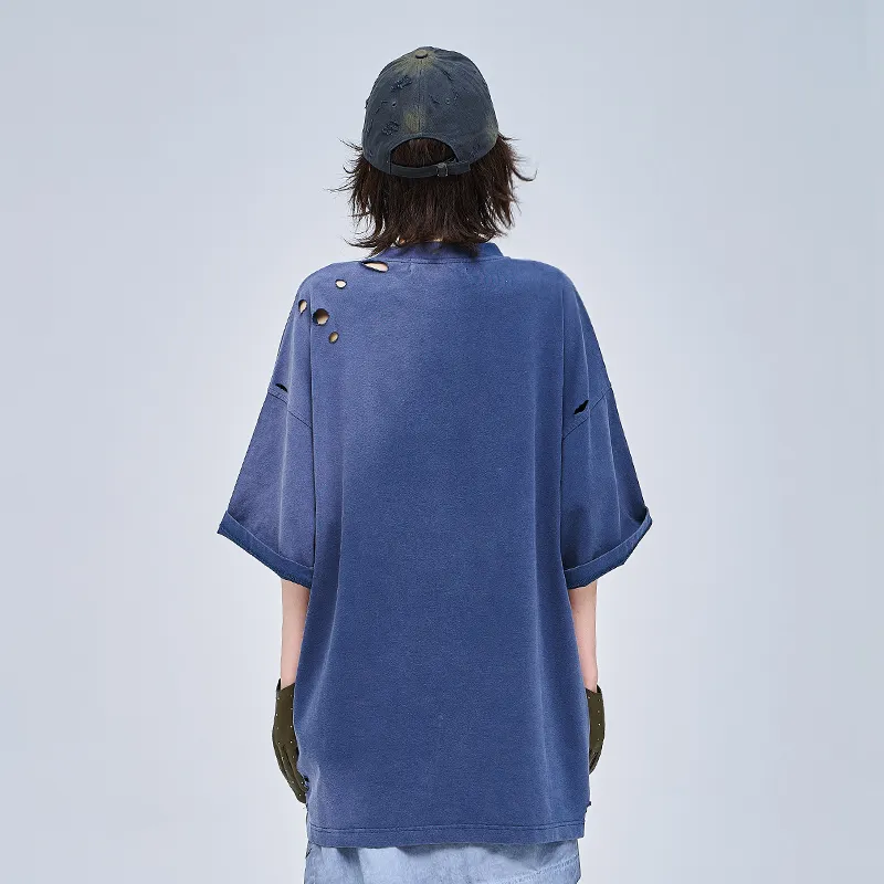 A SQUARE ROOT T Shirt Unisex Blue-2