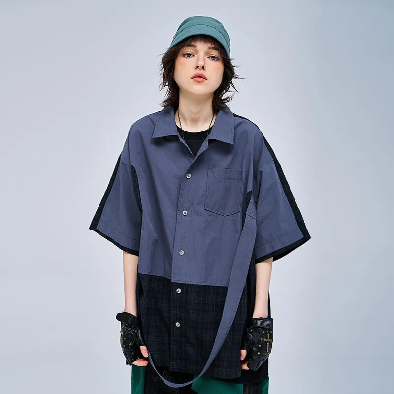 A SQUARE ROOT Shirt Unisex Vintage Blue-2