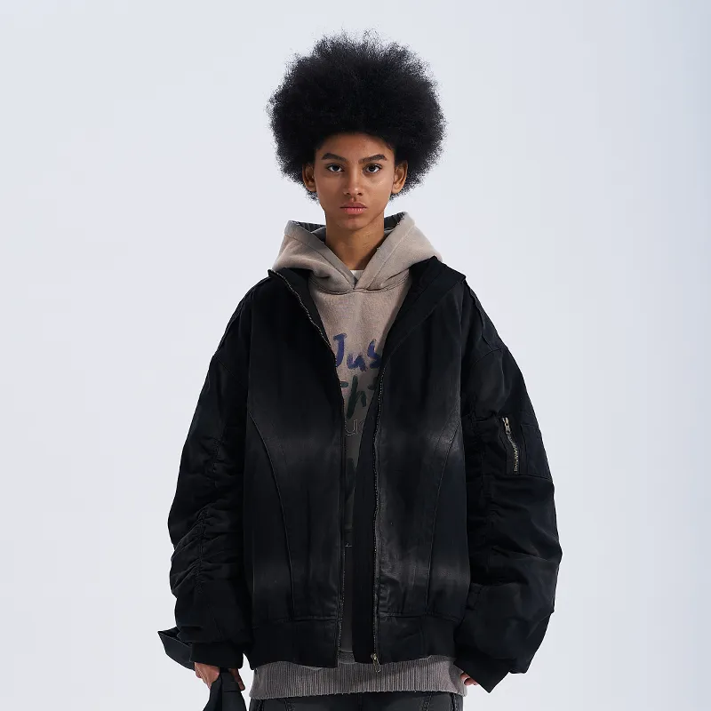 A SQUARE ROOT Jackets Coats Unisex Black-3