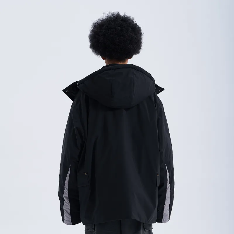 A SQUARE ROOT Puffer Jacket Coat Unisex-8