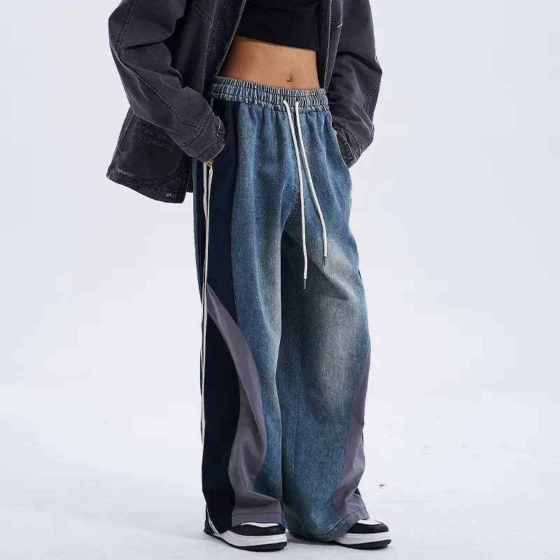 A SQUARE ROOT Jeans Unisex Blue-4