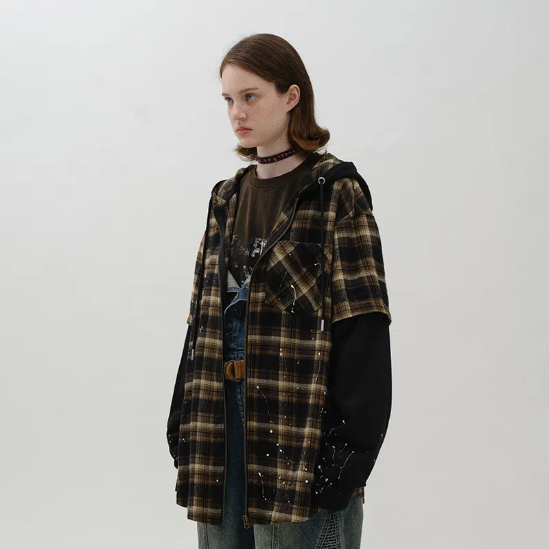 A SQUARE ROOT Shirt Unisex Yellow Brown-4