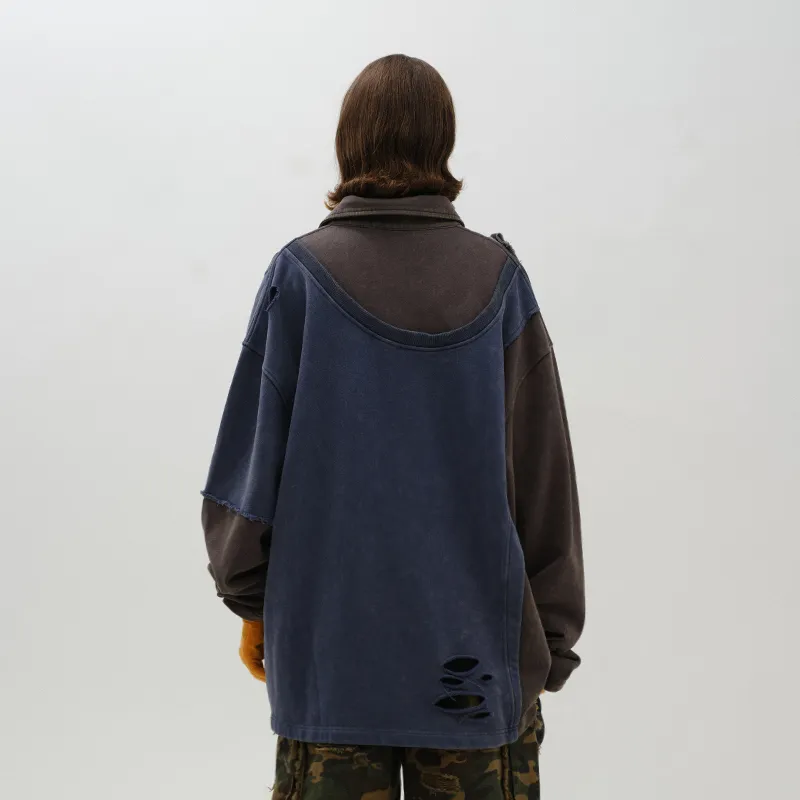A SQUARE ROOT Sweatshirt Unisex Gray-3