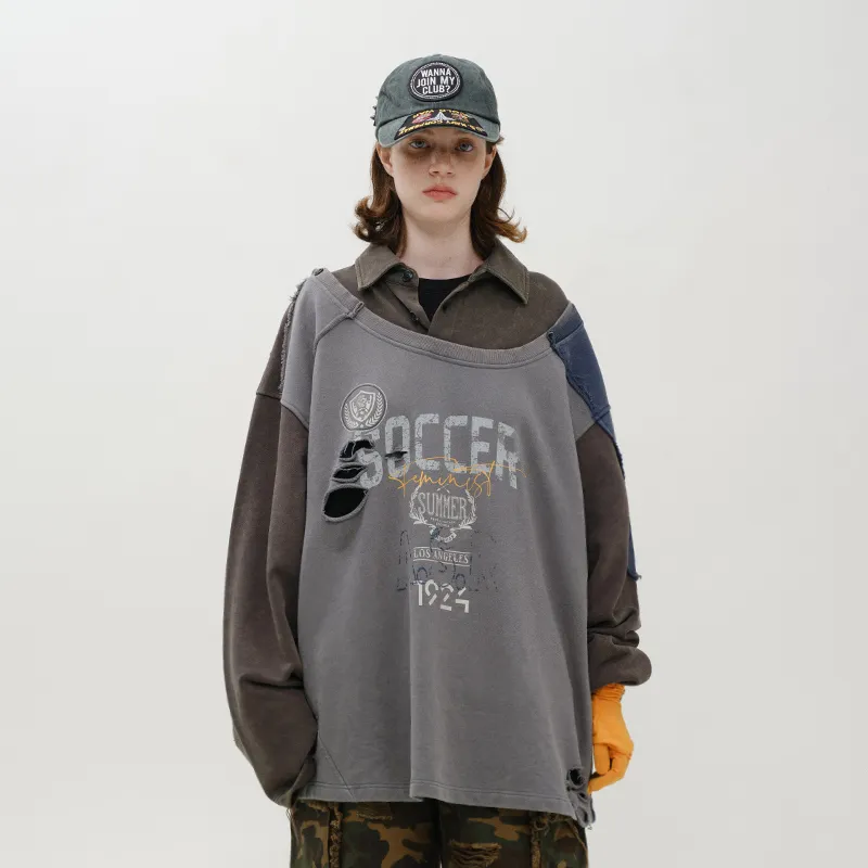 A SQUARE ROOT Sweatshirt Unisex Gray-2