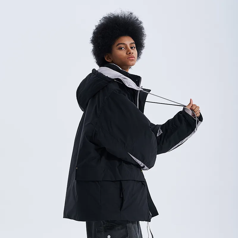 A SQUARE ROOT Puffer Jacket Coat Unisex-9