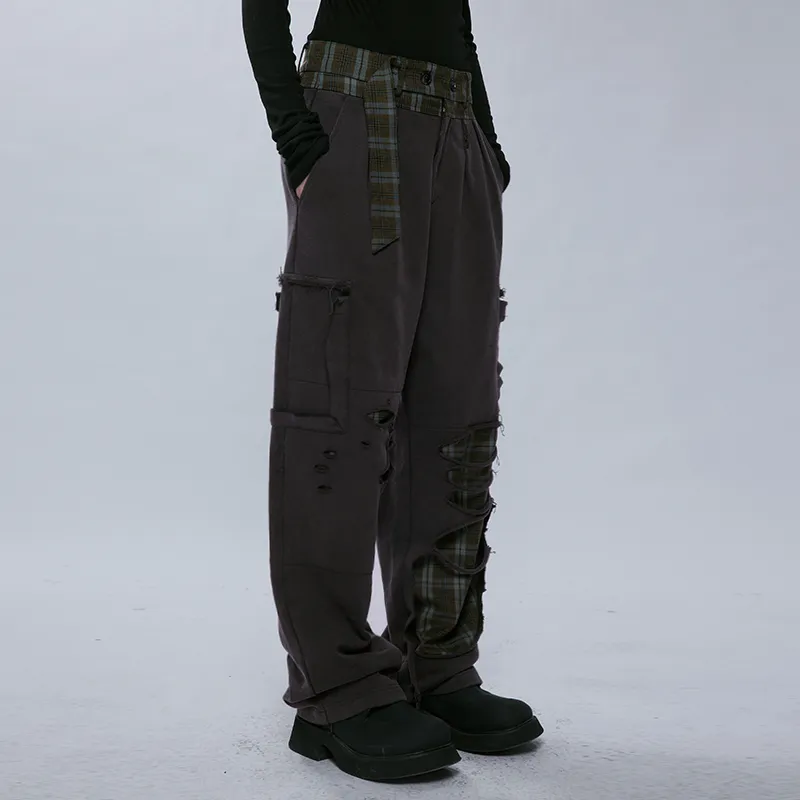 A SQUARE ROOT Casual Pants Unisex-7
