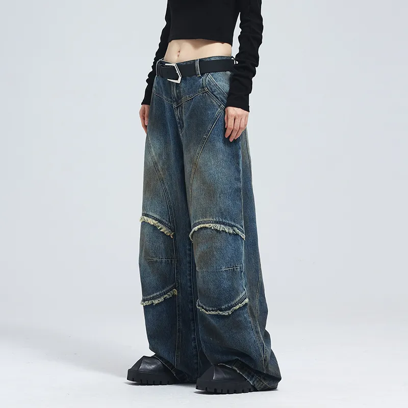 A SQUARE ROOT Jeans Unisex Blue-2
