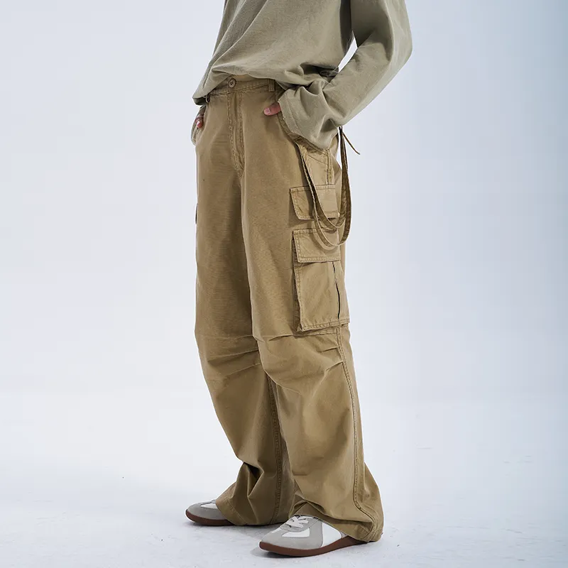 A SQUARE ROOT Cargo Pants Unisex-4