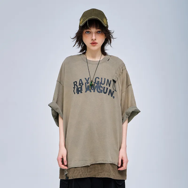 A SQUARE ROOT T Shirt Unisex Khaki-2