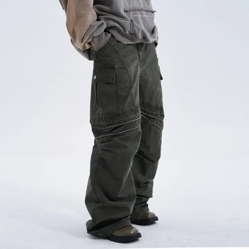 A SQUARE ROOT Casual Pants Unisex-7