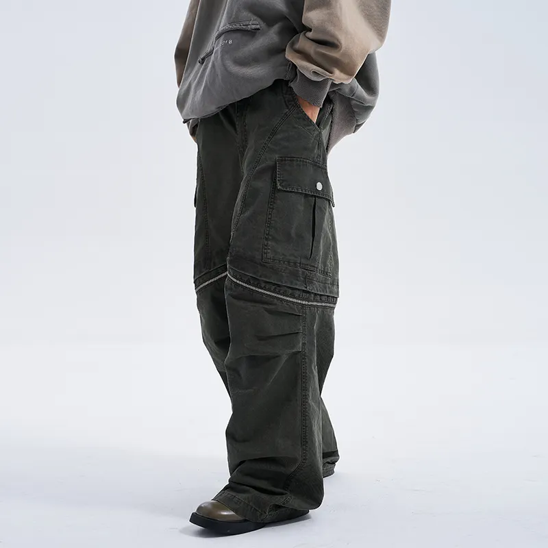 A SQUARE ROOT Casual Pants Unisex-3