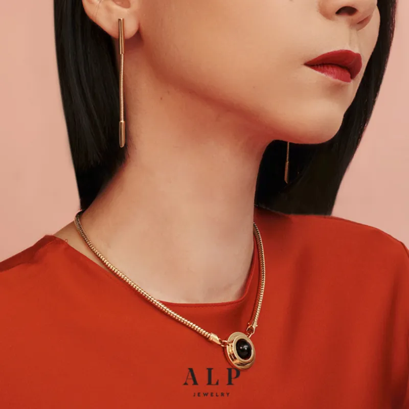ALP JEWELRY Stainless Steel Necklaces Unisex-3