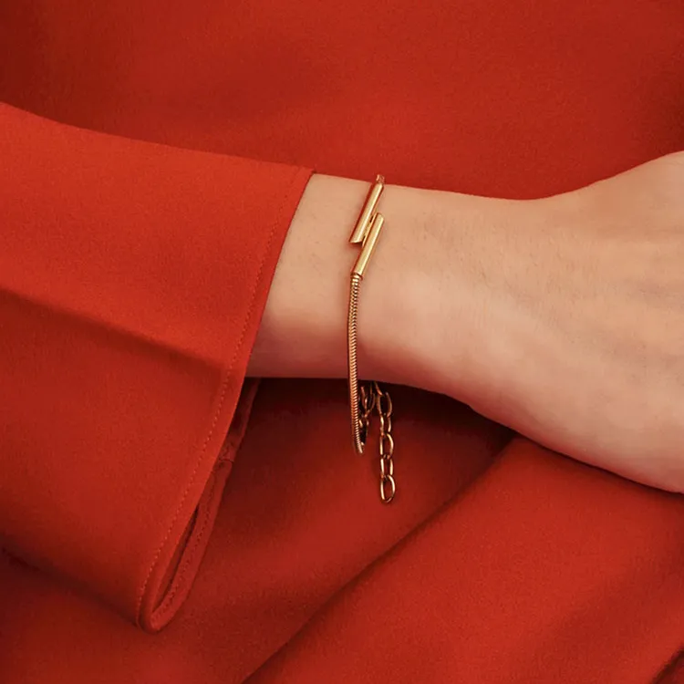 ALP JEWELRY Alloy Silver-Plated Gold-Plated Bracelets Women's-4