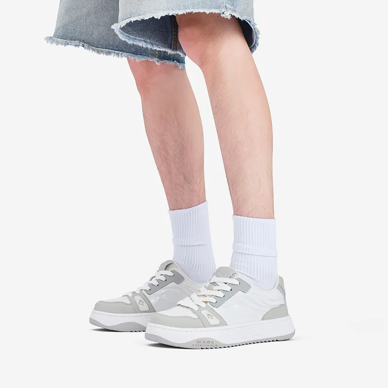 FAIRWHALE Low-Top Stylish Skateboarding Shoes Unisex-12