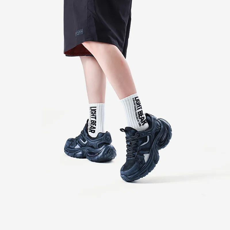 FAIRWHALE Low Top Chunky Sneakers Unisex-11
