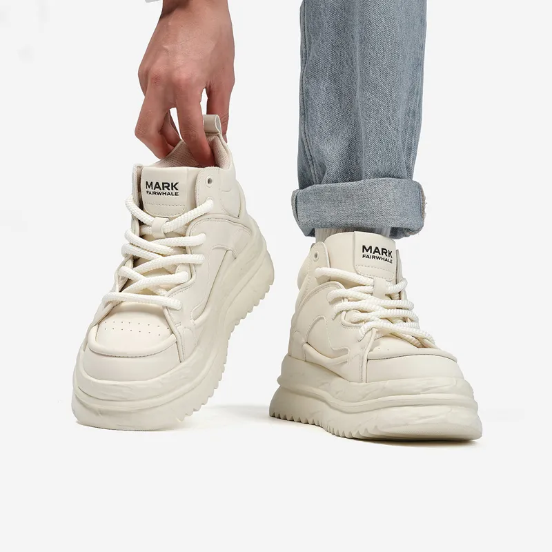 FAIRWHALE High Top Stylish Skateboarding Shoes Unisex-5