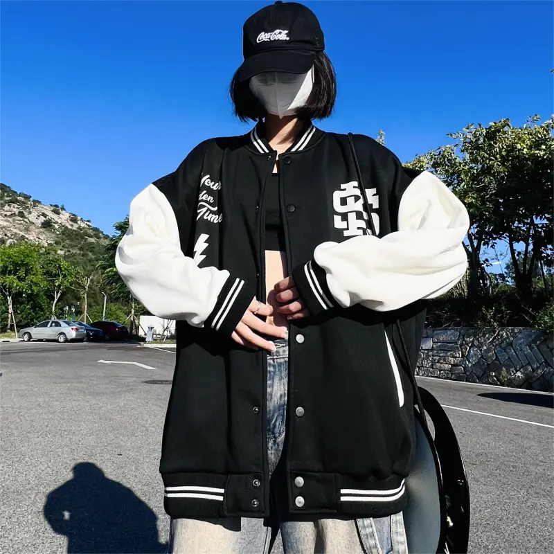SandKnit Baseball Jacket Unisex-4