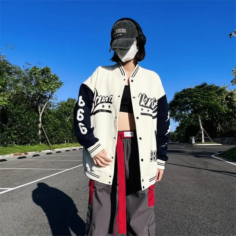 SandKnit Baseball Jacket Unisex-10