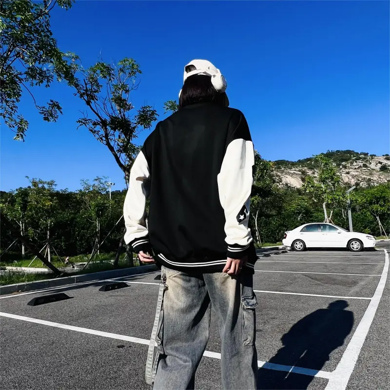SandKnit Baseball Jacket Unisex-6