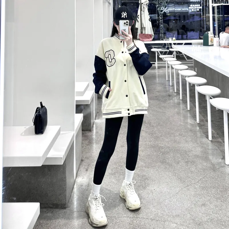SandKnit Baseball Jacket Unisex-8