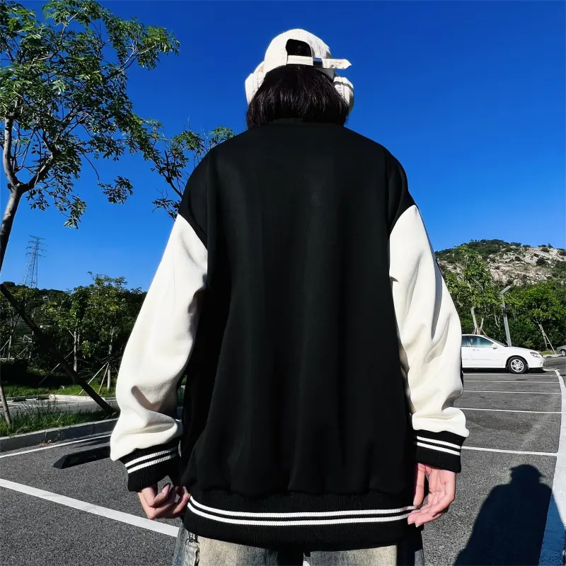 SandKnit Baseball Jacket Unisex-5