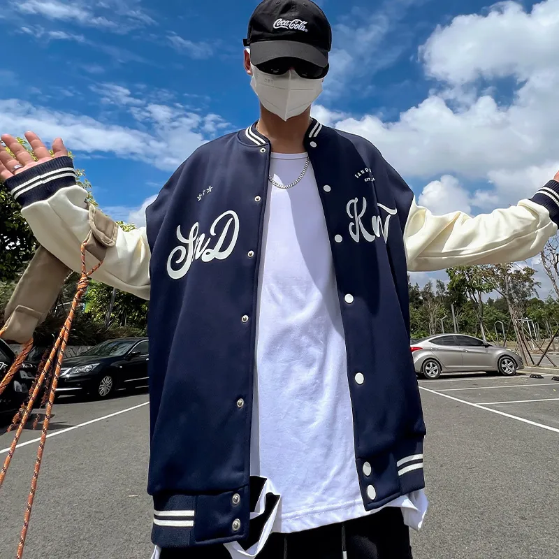 SandKnit Baseball Jacket Unisex-14