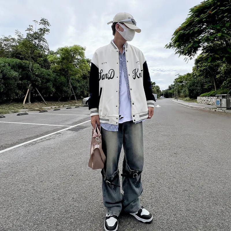 SandKnit Baseball Jacket Unisex-7