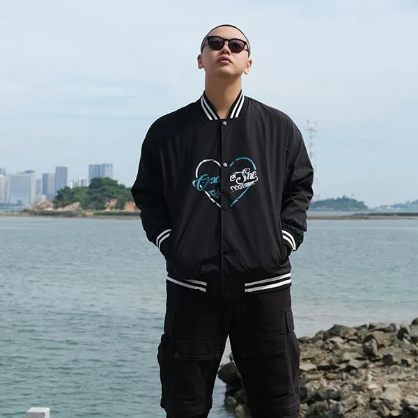 SandKnit Baseball Jacket Unisex-5