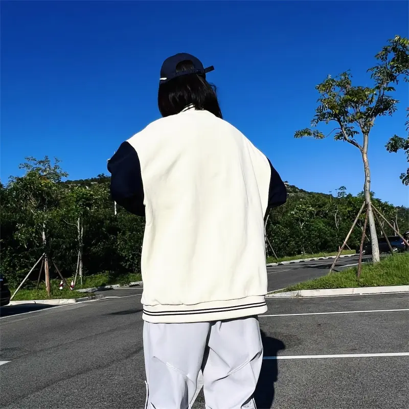 SandKnit Baseball Jacket Unisex-13