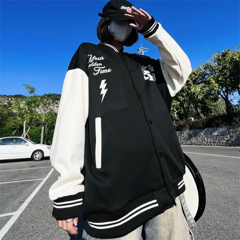 SandKnit Baseball Jacket Unisex-5