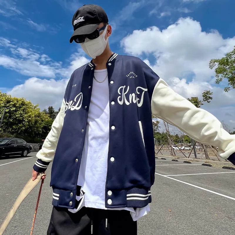 SandKnit Baseball Jacket Unisex-16