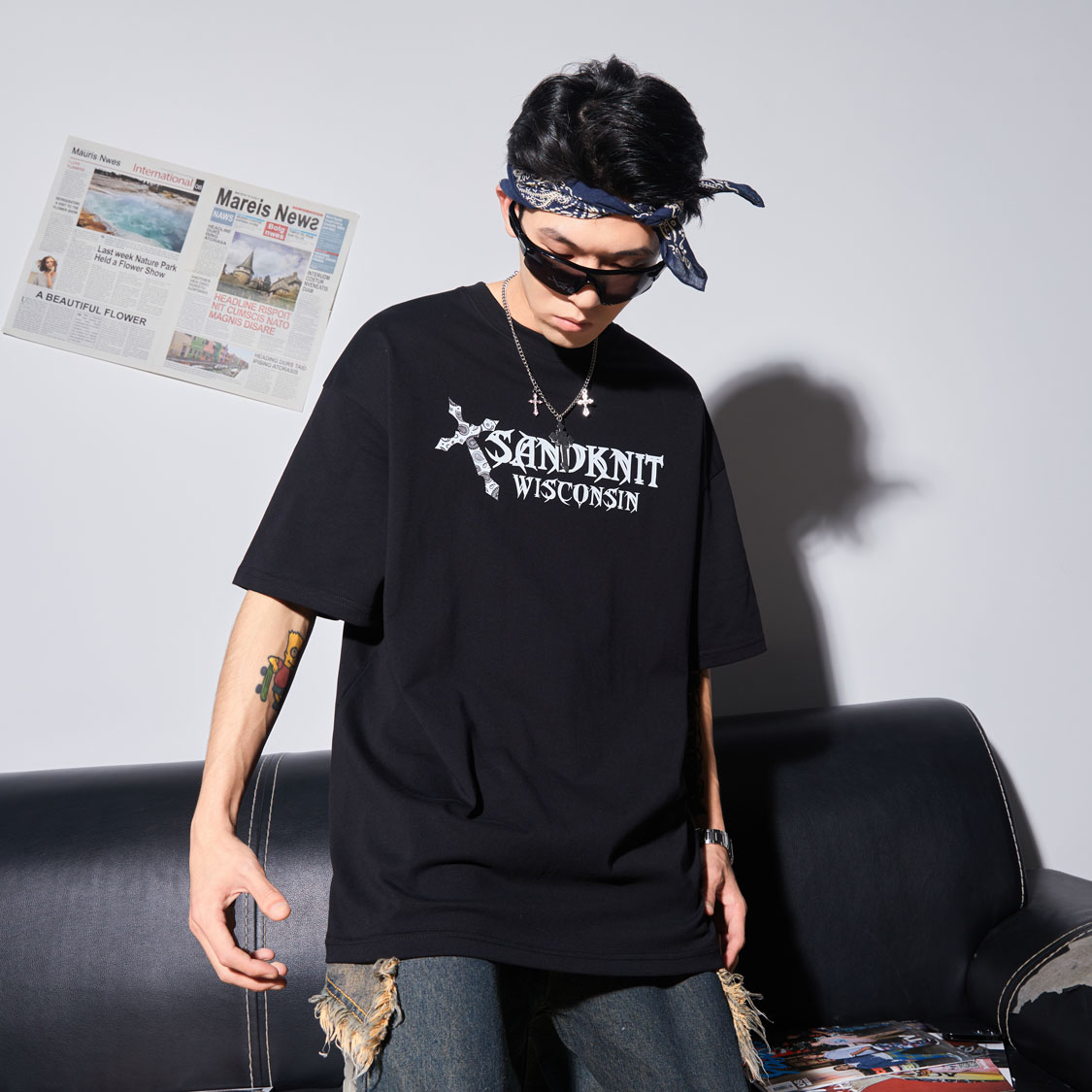 SandKnit Unisex T-shirt Swag - Cheap Rcj Jordan Outlet