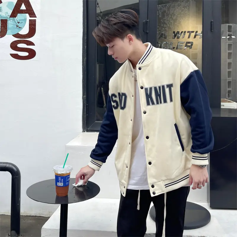 SandKnit Baseball Jacket Unisex-10