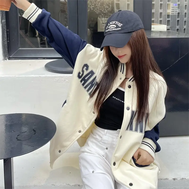 SandKnit Baseball Jacket Unisex-12