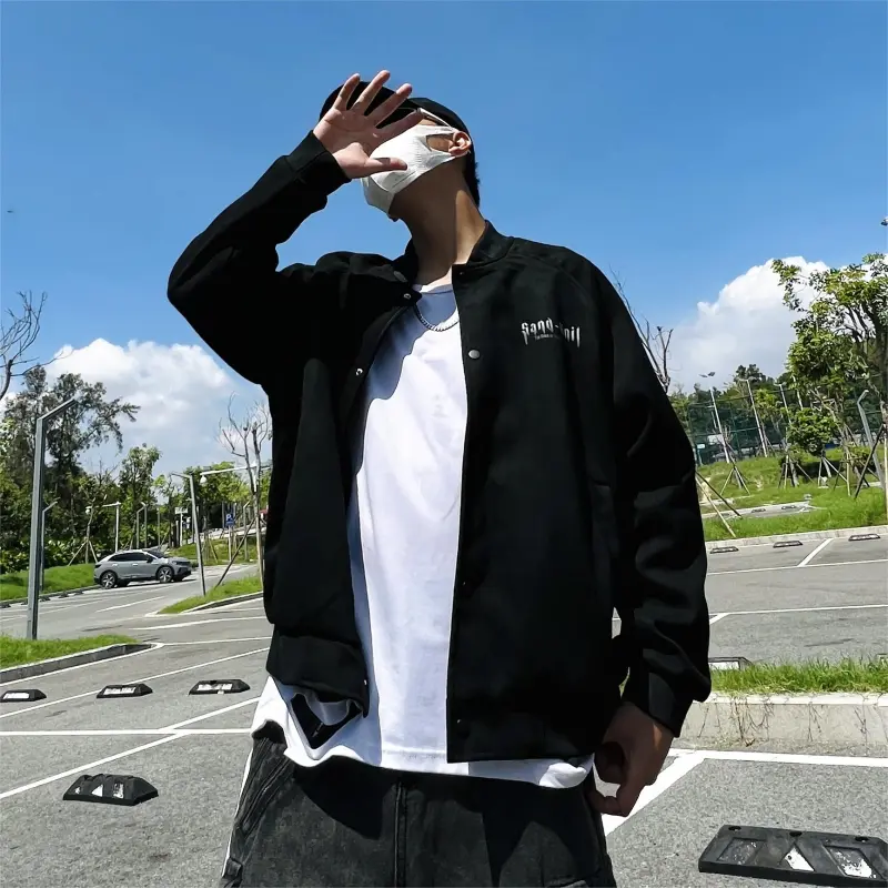 SandKnit Baseball Jacket Unisex-3