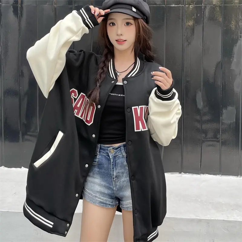 SandKnit Baseball Jacket Unisex-3