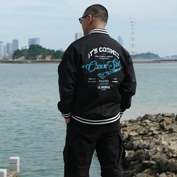 SandKnit Baseball Jacket Unisex-4