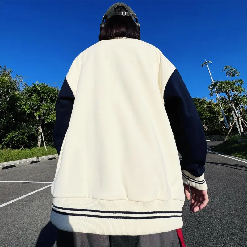 SandKnit Baseball Jacket Unisex-12