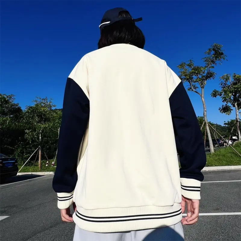 SandKnit Baseball Jacket Unisex-12