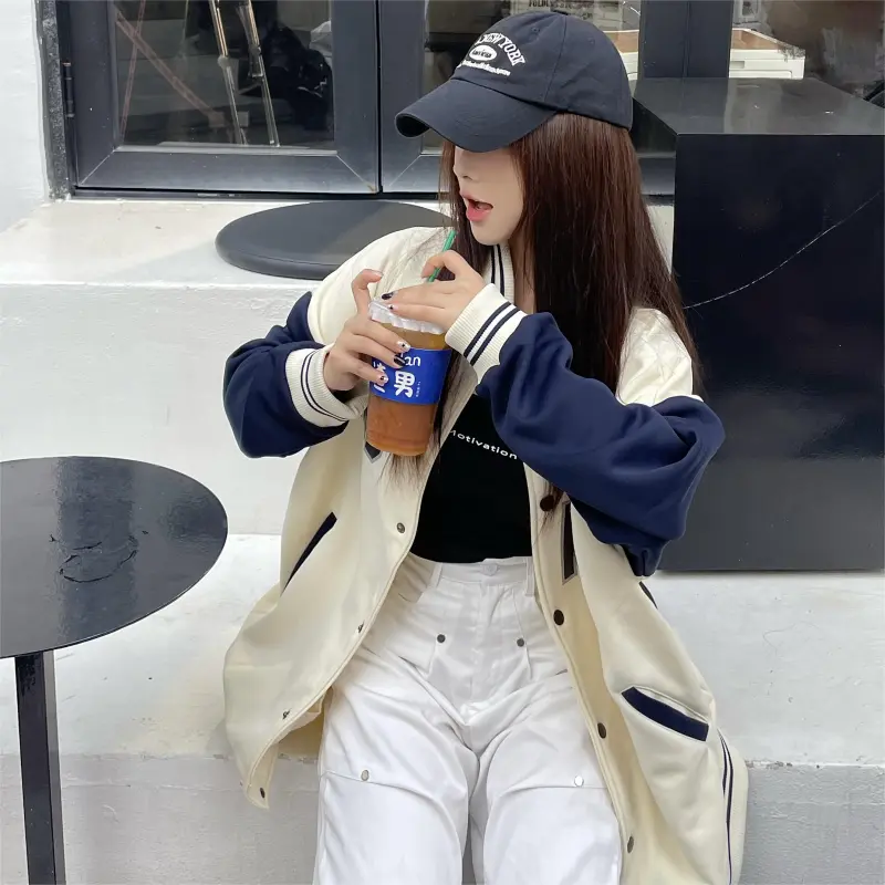 SandKnit Baseball Jacket Unisex-10