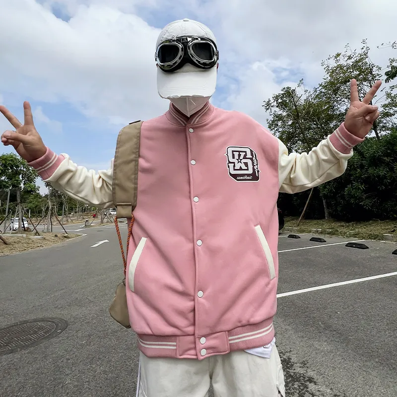 SandKnit Baseball Jacket Unisex-8